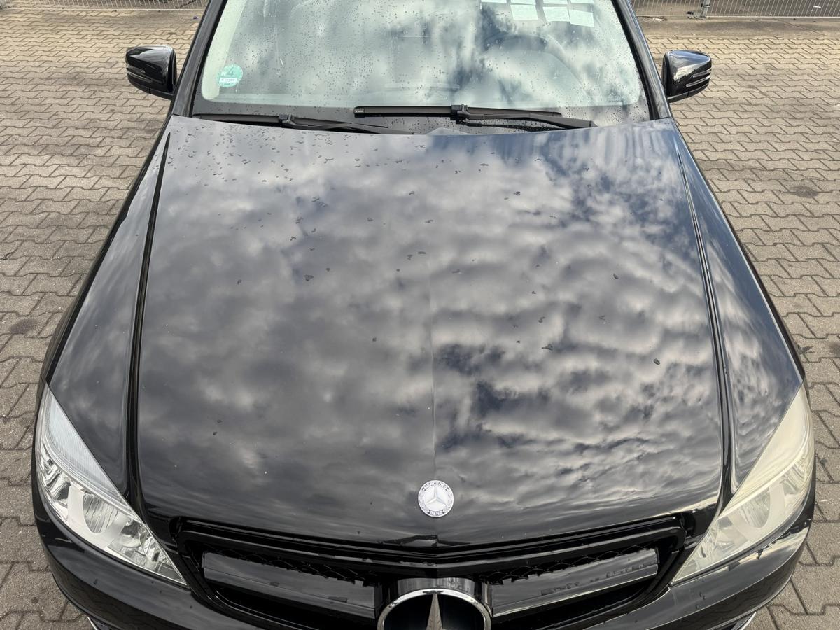 Mercedes C Klasse S204 original Motorhaube 197 Obsidianschwarz Bj.2009